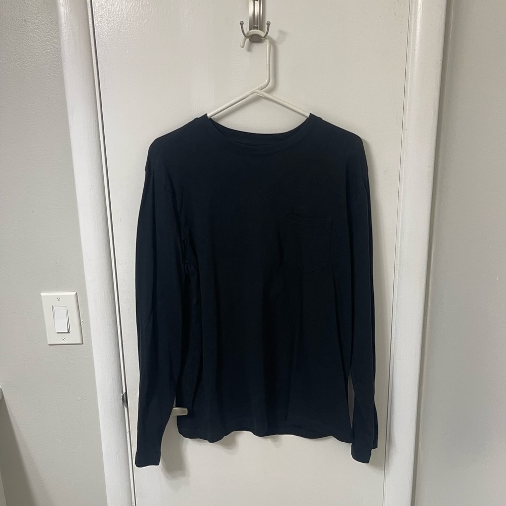 Men’s Original Use Black Long Sleeve Shirt